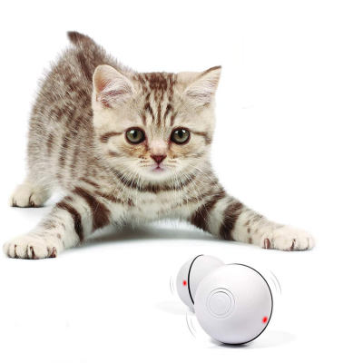 Manufacturer OEM Rechargeable 360 Rotating Cat Ball Ultimate Smart Cat Ball Toy With Spinning Led